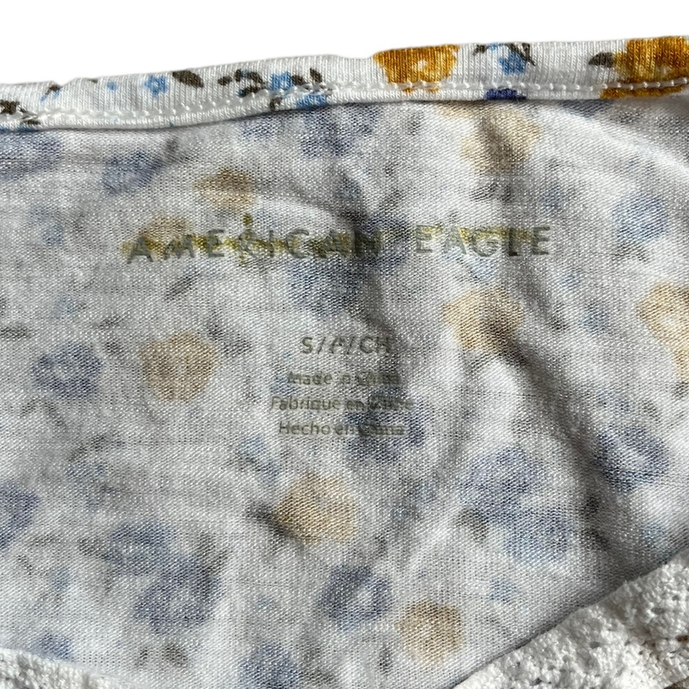American Eagle Floral Tank Top | Women’s S - Picture 5 of 6